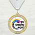 Medalla de Metal Personalizada de 2.5" con Cinta MDL751